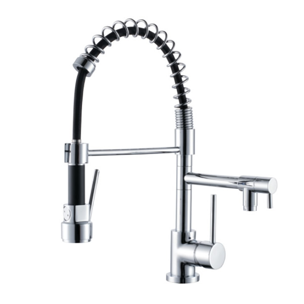 Gamma Pullout Spray Sink Mixer - Click Image to Close
